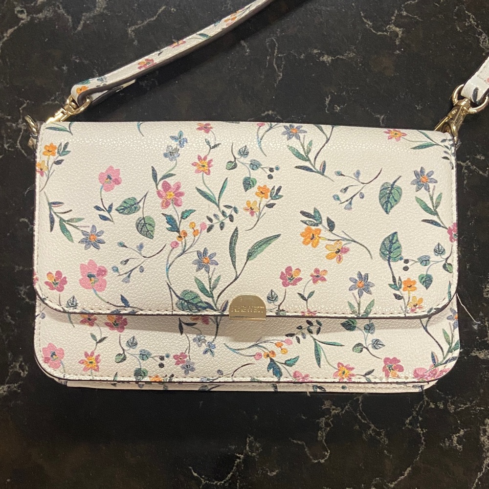 Nine West Floral Crossbody Purse